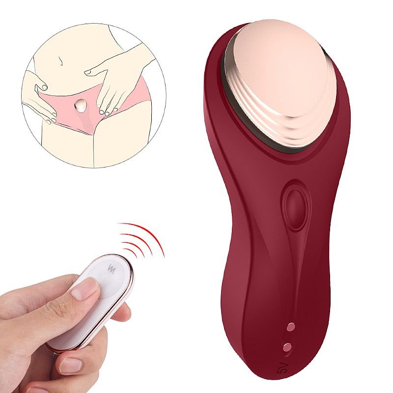 Vibrador de Clitóris para Calcinha - Bell-RCT - S-Hande - Roxo