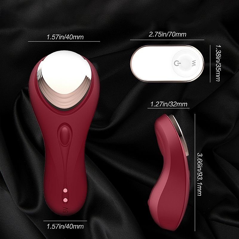Vibrador de Clitóris para Calcinha - Bell-RCT - S-Hande - Roxo