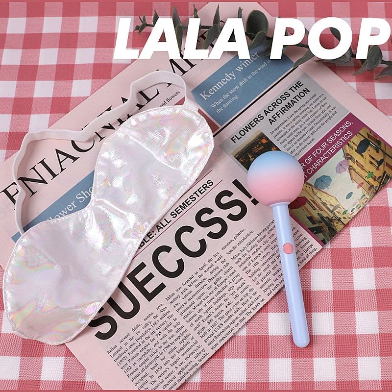 Vibrador de Clitóris Pirulito com venda - Lala Pop - Heidi - Kistoy