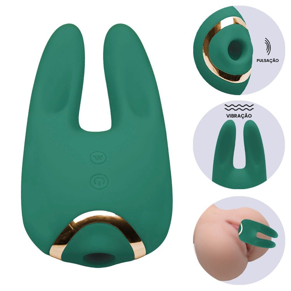 Vibrador De Clitóris Pulsação Vibração Sexy Import