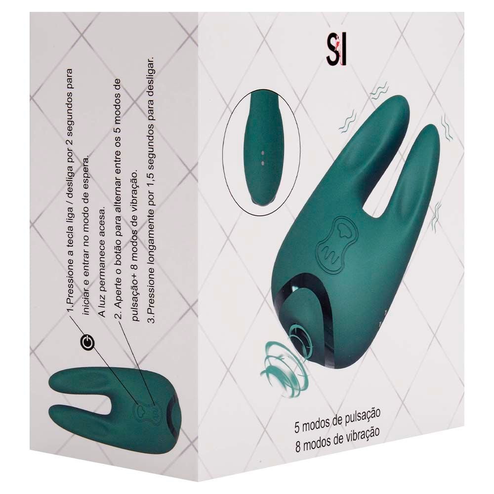 Vibrador De Clitóris Pulsação Vibração Sexy Import