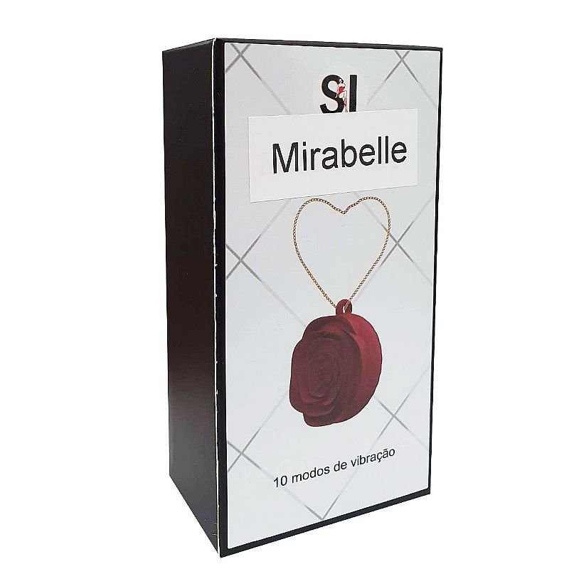 Vibrador de Clitóris - Rosa / Formato de Colar - Mirabelle - ALWUP