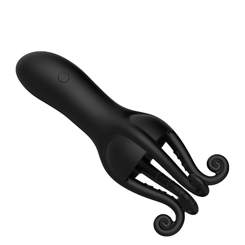Vibrador de Glande com Estimulador de Língua
