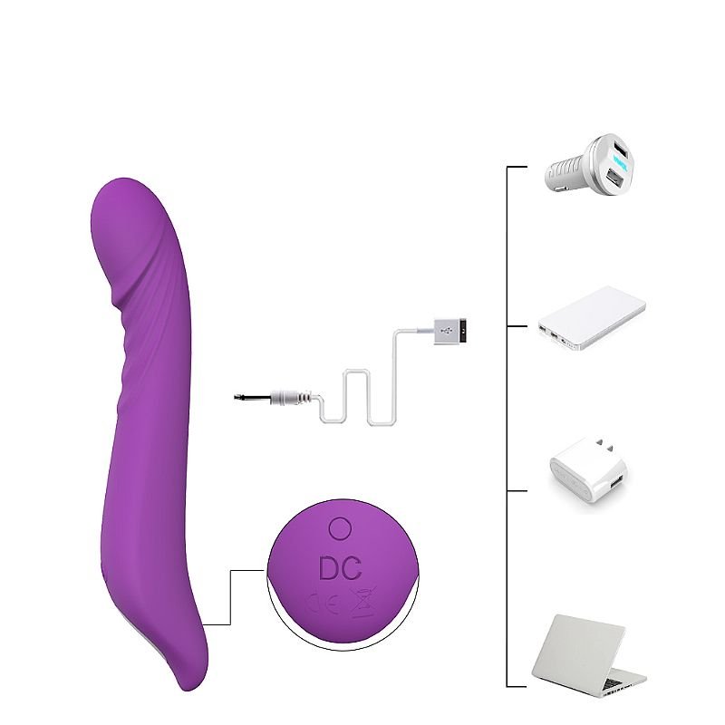 Vibrador de Ponto G - Ares - S-Hande - Roxo