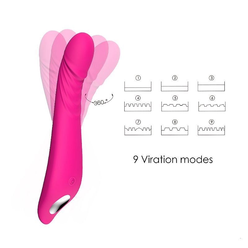 Vibrador de Ponto G - Ares - S-Hande - Roxo