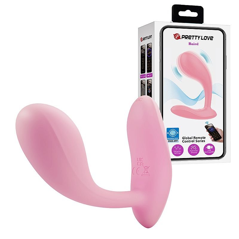 Vibrador de Ponto G - Baird - À Longa Distância - App - Pretty love