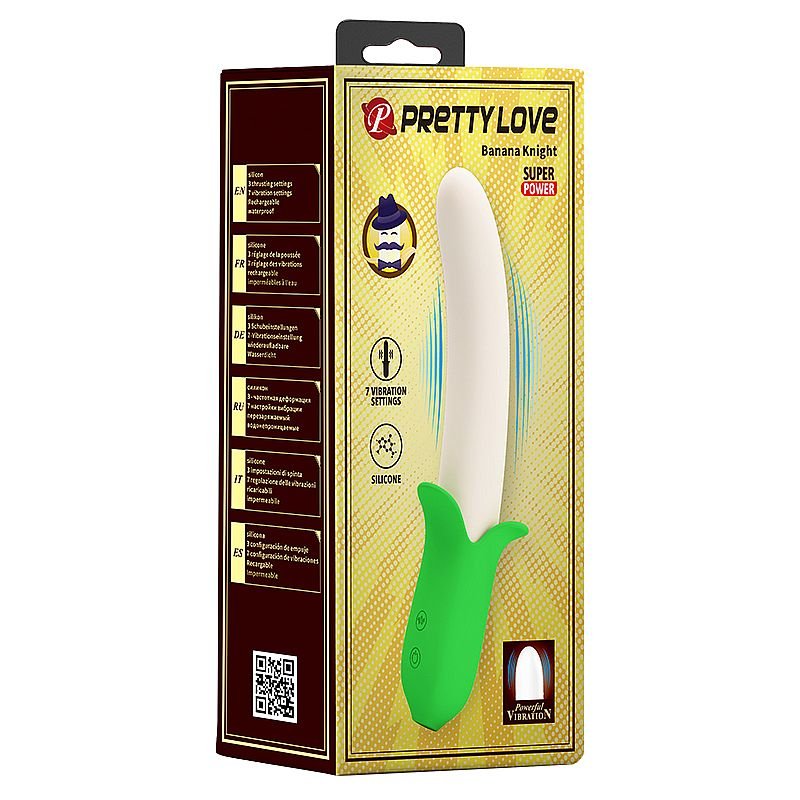 Vibrador de Ponto G - Banana knight - Pretty Love