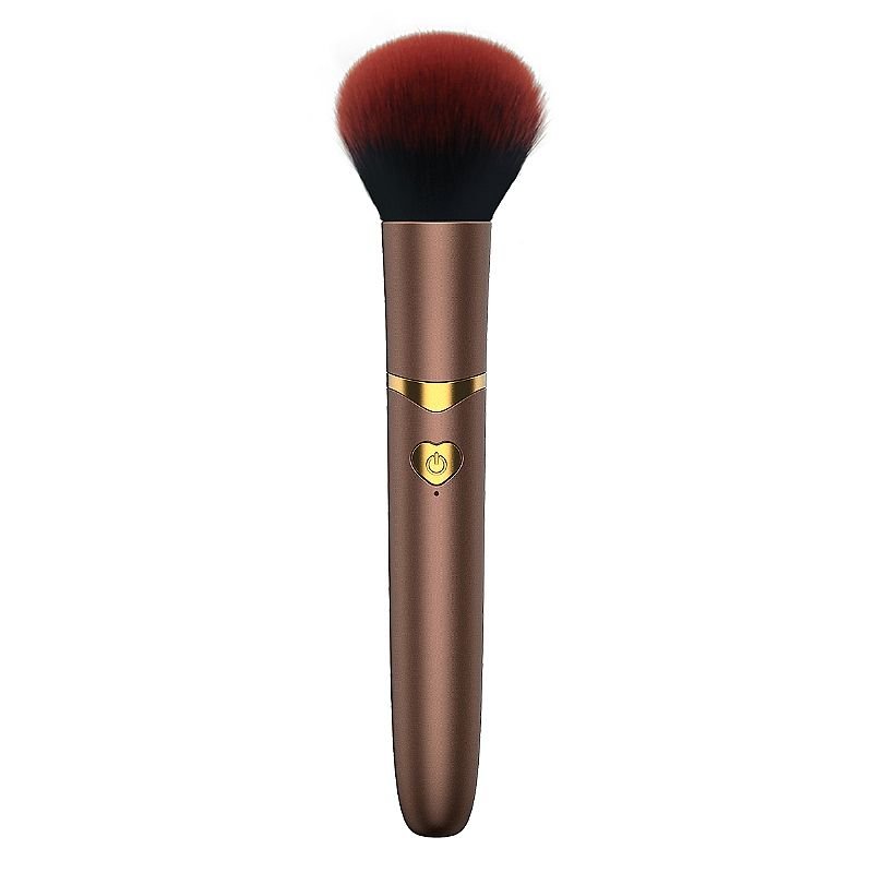 Vibrador de Ponto G - Blush PRO - Formato de Pincel - Maquiagem - Marrom
