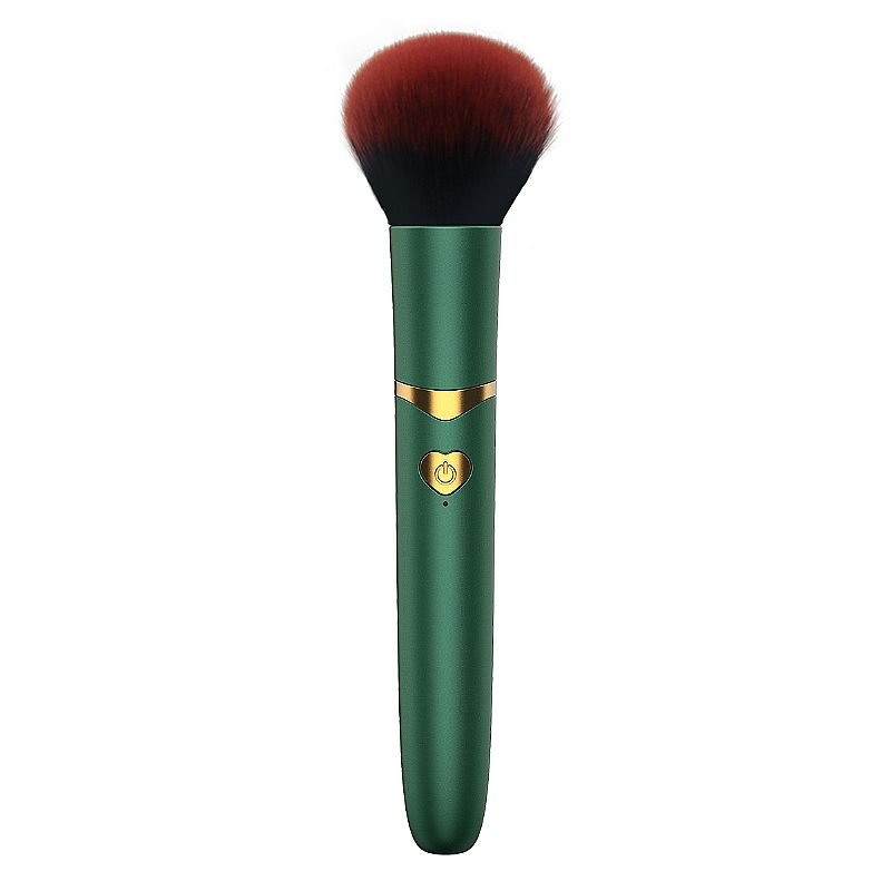 Vibrador de Ponto G - Blush PRO - Formato de Pincel - Maquiagem - Marrom