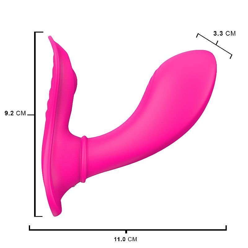 Vibrador de Ponto G - Butterfly - S-hande - Pink