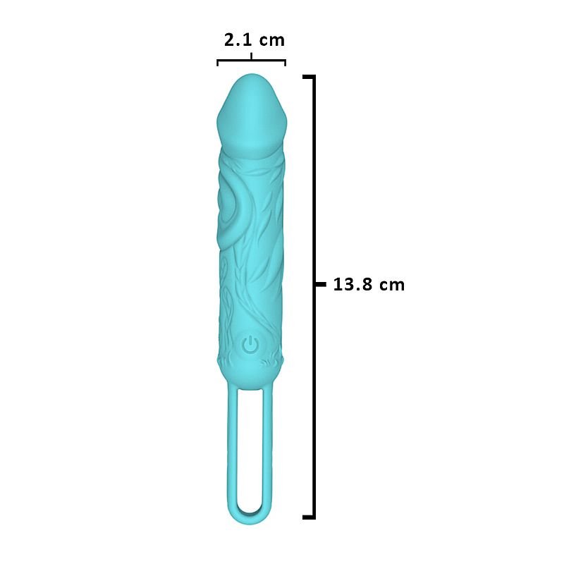 Vibrador de Ponto G com 20 Vibrações - 13.8 X 2.1 - Pink