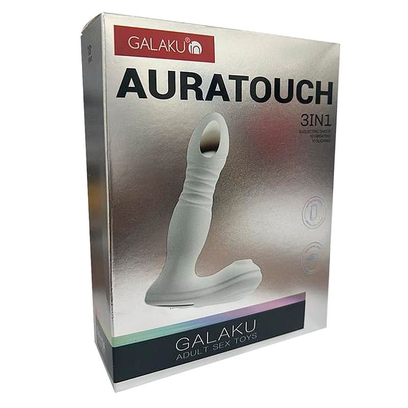 Vibrador de Ponto G com Choque Elétrico - Auratouch - APP