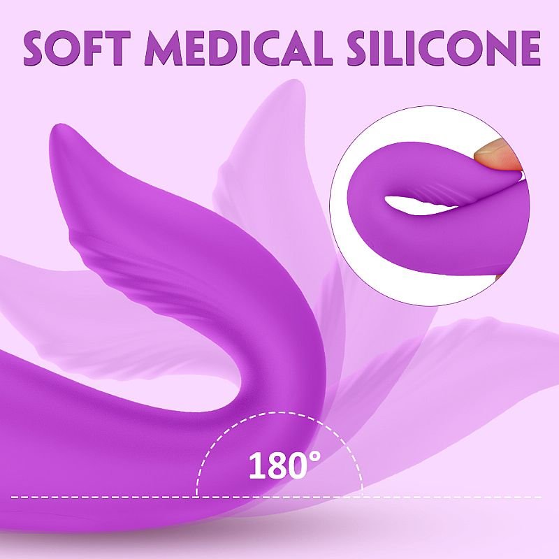 Vibrador de Ponto G com Controle e Dedilhar - Manny-RCT - S-Hande - Pink