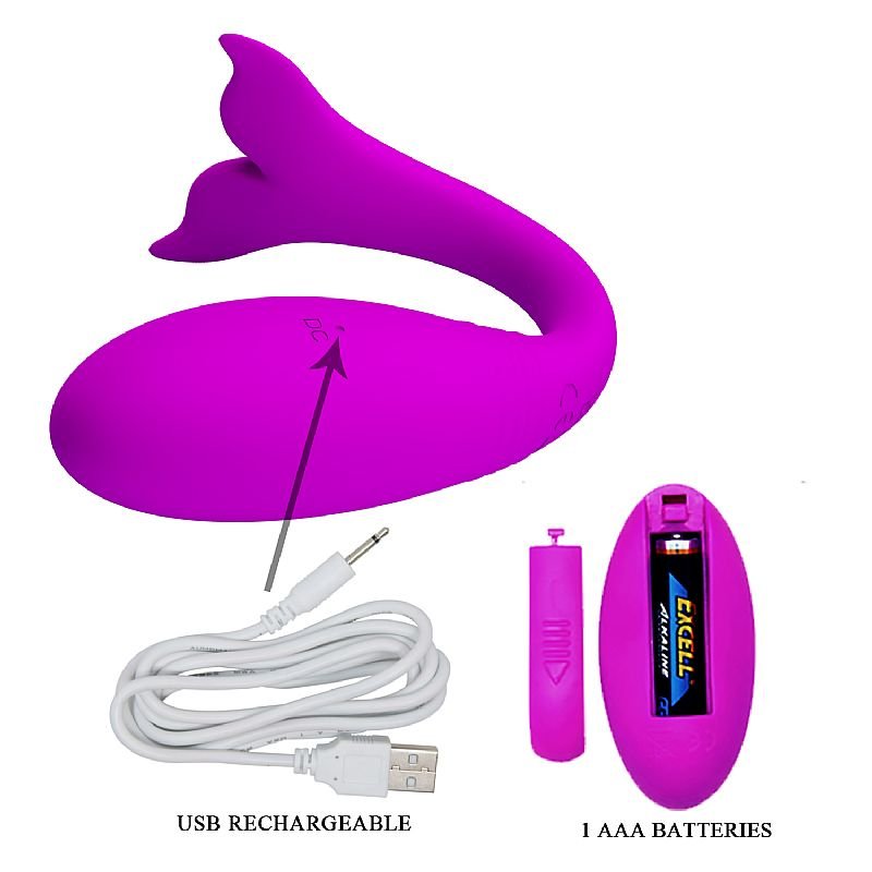 Vibrador de Ponto G com controle - Recarregável - Jordyn - Pretty love