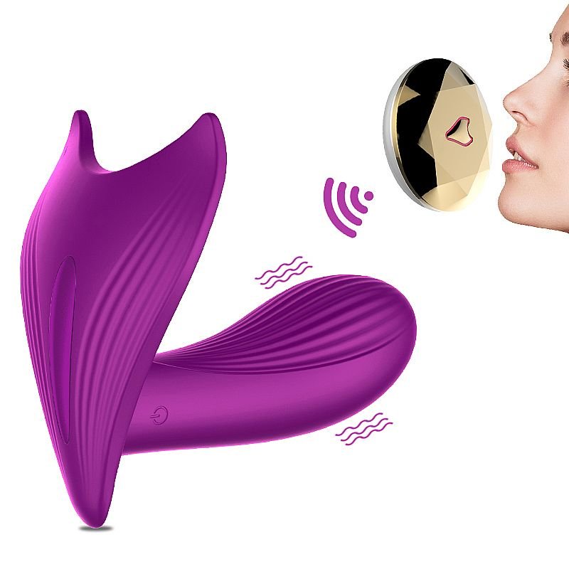 Vibrador de Ponto G / com controle Remoto - Vibração por Voz - Rolfe
