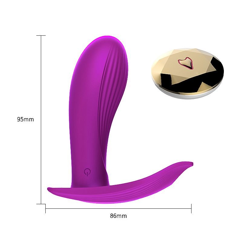 Vibrador de Ponto G / com controle Remoto - Vibração por Voz - Rolfe