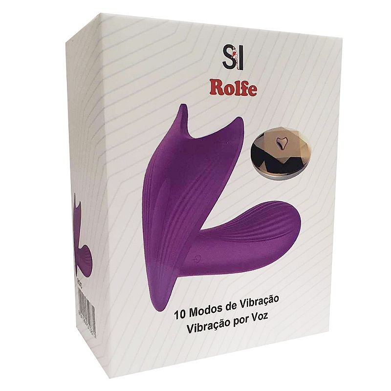 Vibrador de Ponto G / com controle Remoto - Vibração por Voz - Rolfe