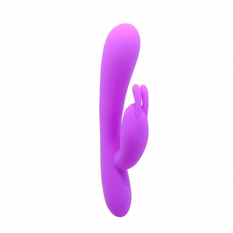 Vibrador de Ponto G com Dedilhar de clitóris - Hobart - Pretty Love - Pink