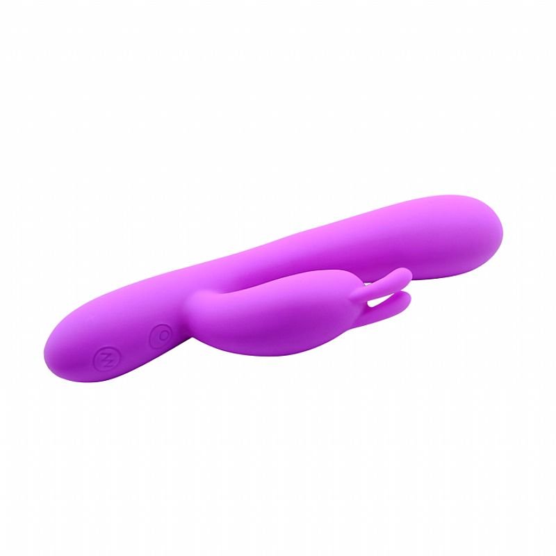 Vibrador de Ponto G com Dedilhar de clitóris - Hobart - Pretty Love - Roxo