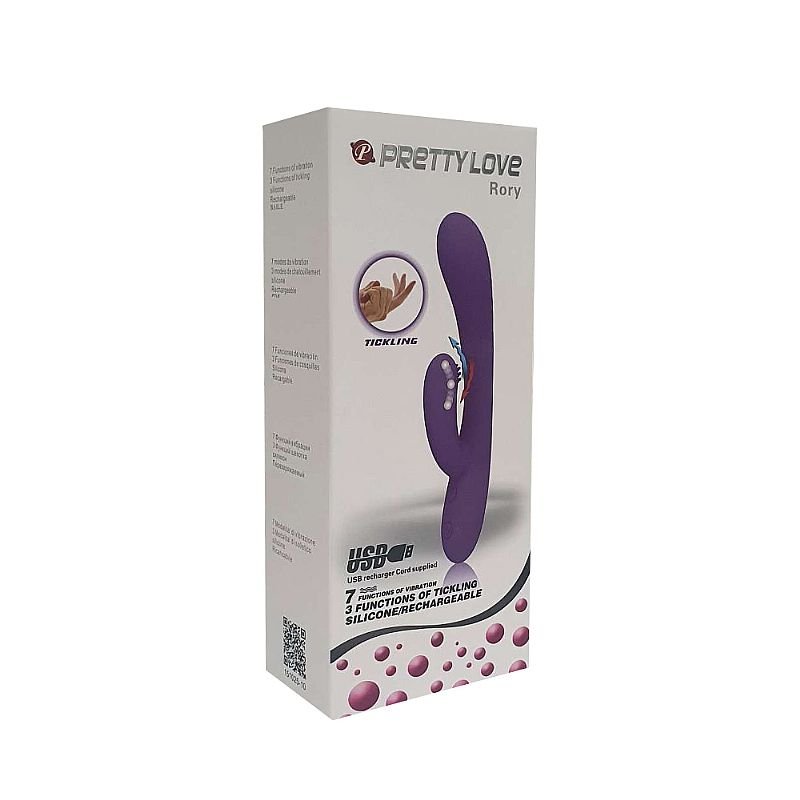 Vibrador de Ponto G com Dedilhar de clitóris - Rory - Pretty Love