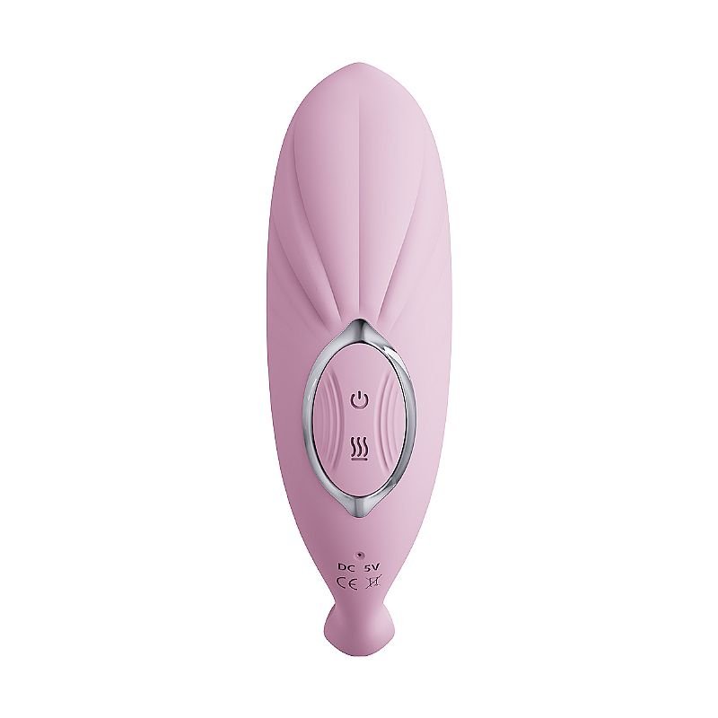 Vibrador de ponto G com Dedilhar / Pulsação / vai e vem de Anel - À Longa Distância - APP - Roxo
