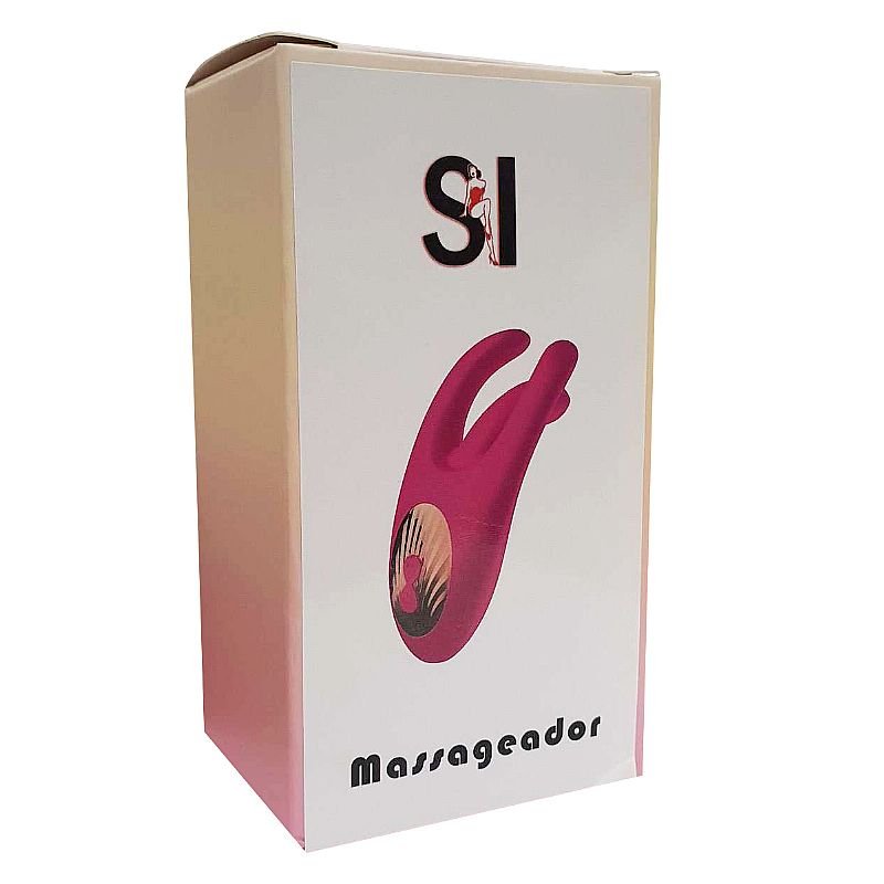 Vibrador de Ponto G com estimulador de Clitóris - Dedilhar / Vem cá