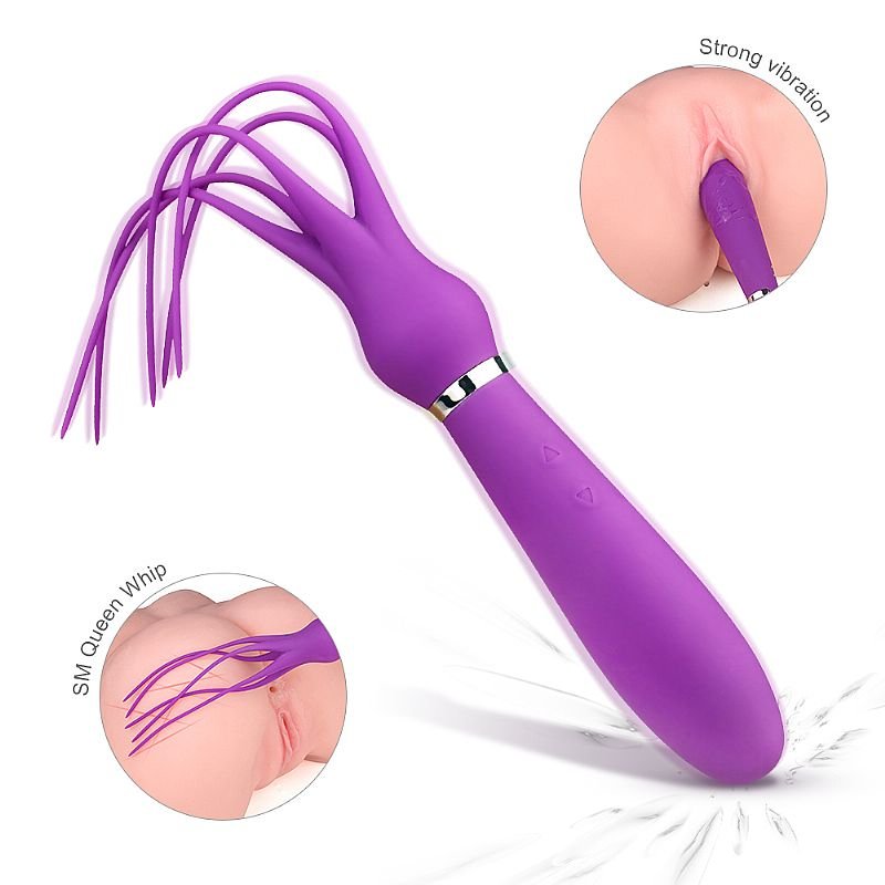 Vibrador de Ponto G com Pontas de chibata - S-Hande