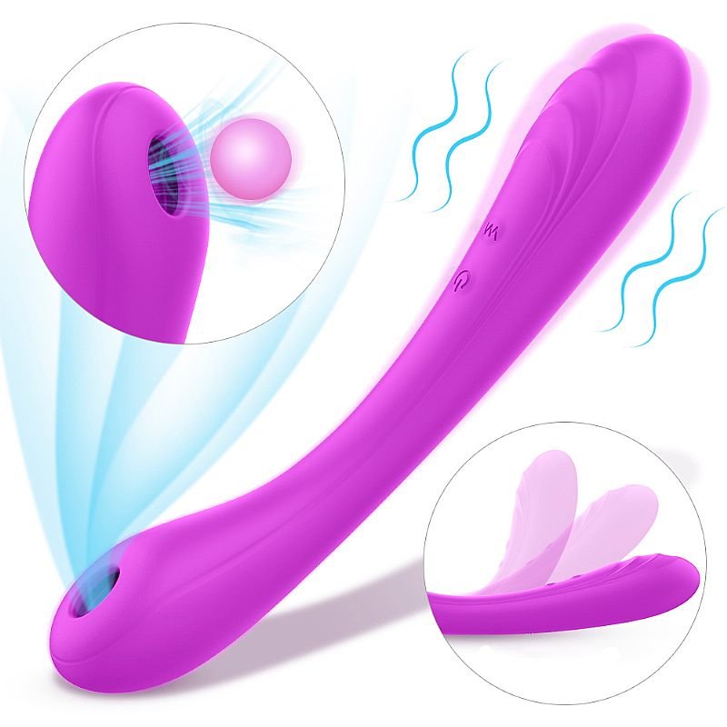 Vibrador de Ponto G com Pulsação - Charming Bendable - S-Hande