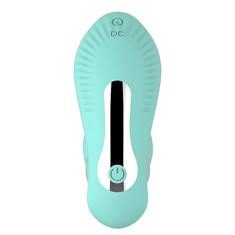 Vibrador de Ponto G com Pulsação - Dedilhar / Vem cá - Verde