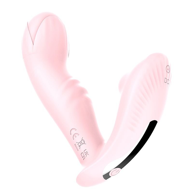 Vibrador de Ponto G com Pulsação - Dedilhar / Vem cá - Verde