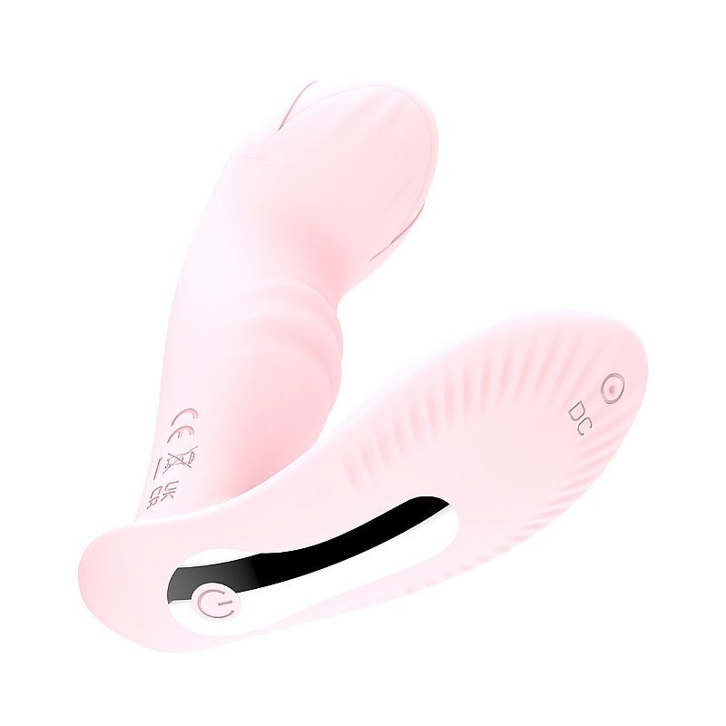 Vibrador de Ponto G com Pulsação - Dedilhar / Vem cá - Verde