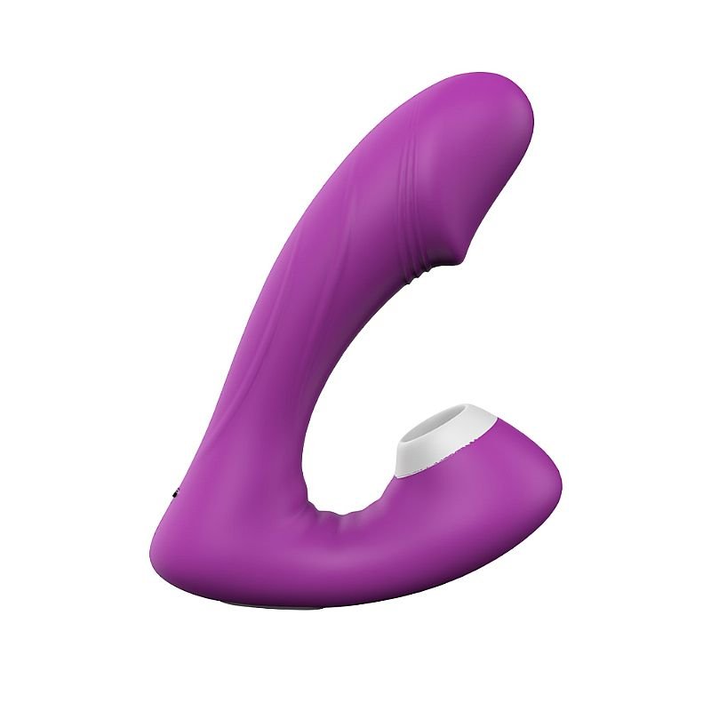 Vibrador de Ponto G com Pulsação - Fierce-rct - S-Hande - Roxo