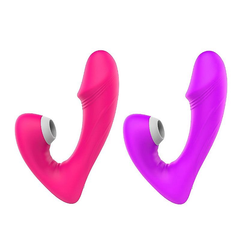 Vibrador de Ponto G com Pulsação - Fierce-rct - S-Hande - Roxo