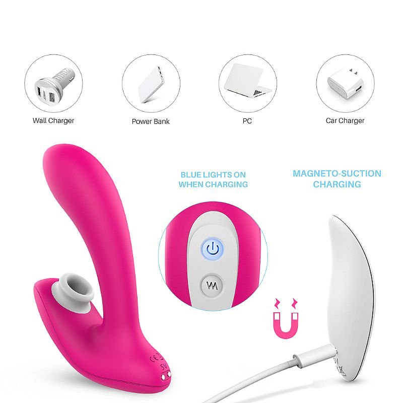 Vibrador de Ponto G com Pulsação - Tricker-Rct - S-Hande - Pink