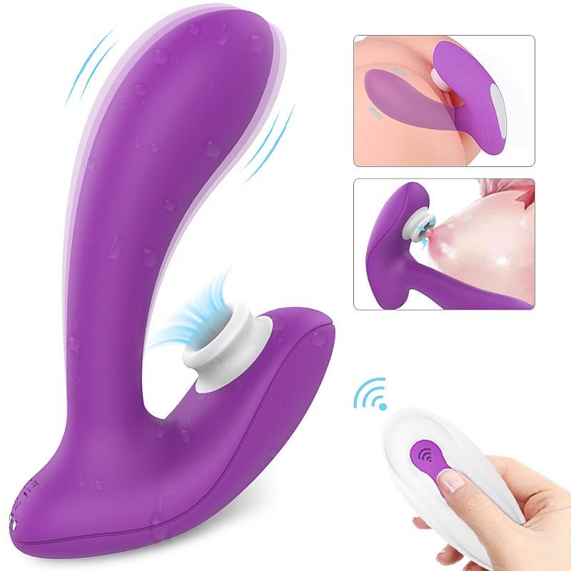 Vibrador de Ponto G com Pulsação - Tricker-Rct - S-Hande - Pink