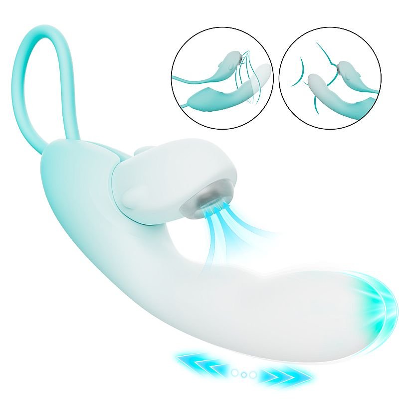 Vibrador de Ponto G com Pulsação / Vai e Vem - Lure -S-Hande