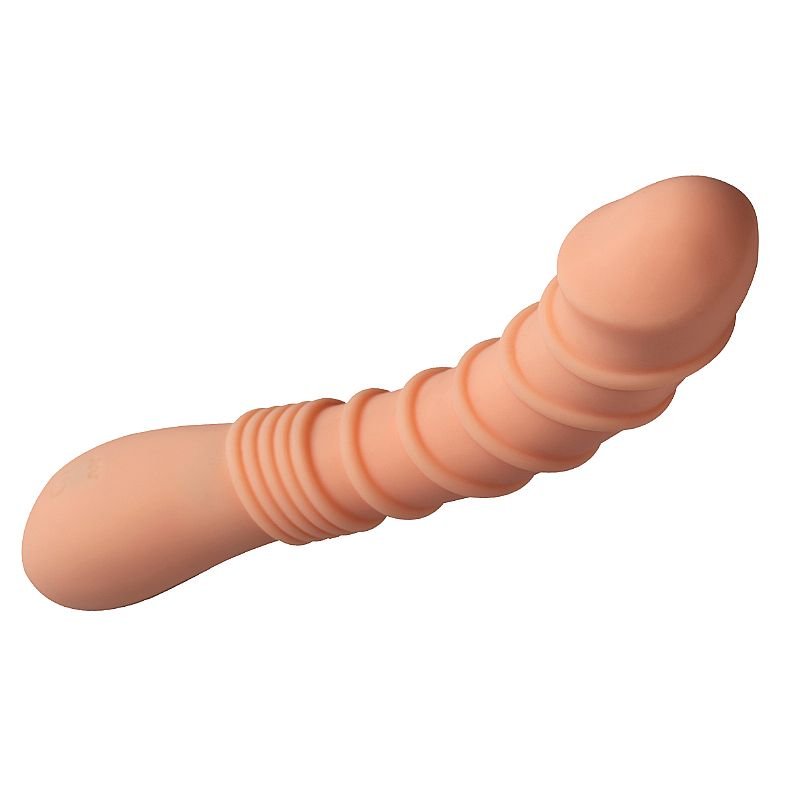 Vibrador de Ponto G com Textura Anelar - Recarregável - Aphrodisia - Pele