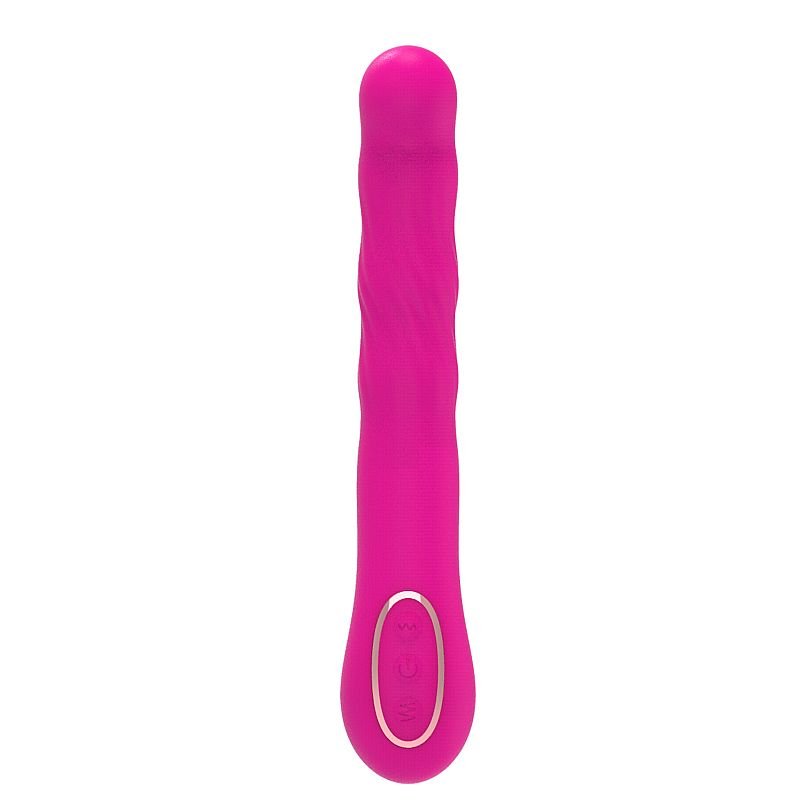 Vibrador de Ponto G com Textura / e ondulações - Aqua - ALWUP
