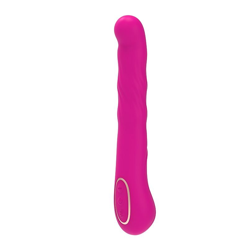 Vibrador de Ponto G com Textura / e ondulações - Aqua - ALWUP
