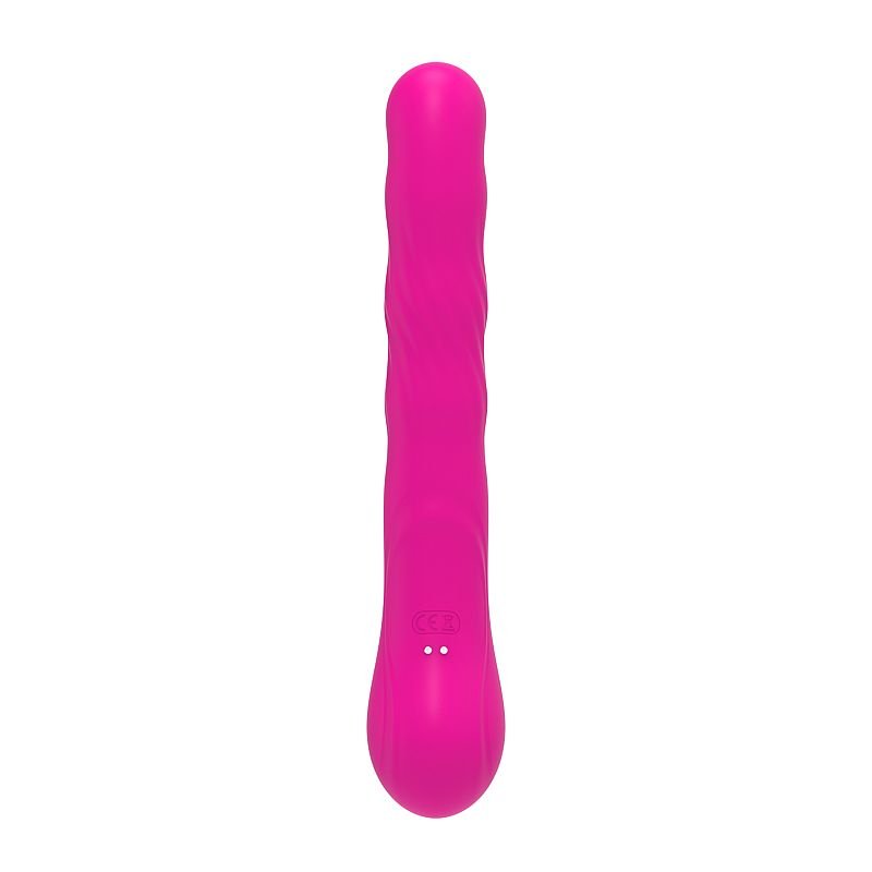 Vibrador de Ponto G com Textura / e ondulações - Aqua - ALWUP