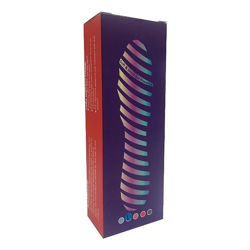 Vibrador de Ponto G com textura na ponta - Preto