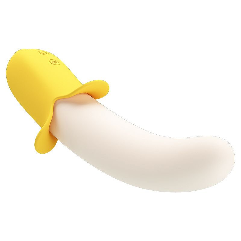 Vibrador de Ponto G com Vai e Vem - Banana Geek - Pretty Love