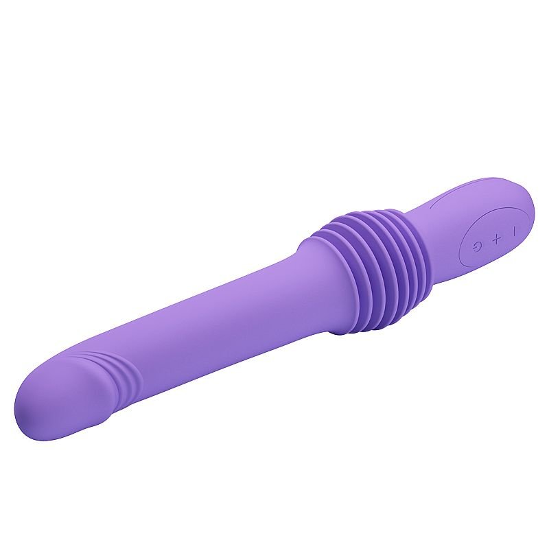 Vibrador de Ponto G com vai e vem - Pazuzu - Pretty love - Lilás