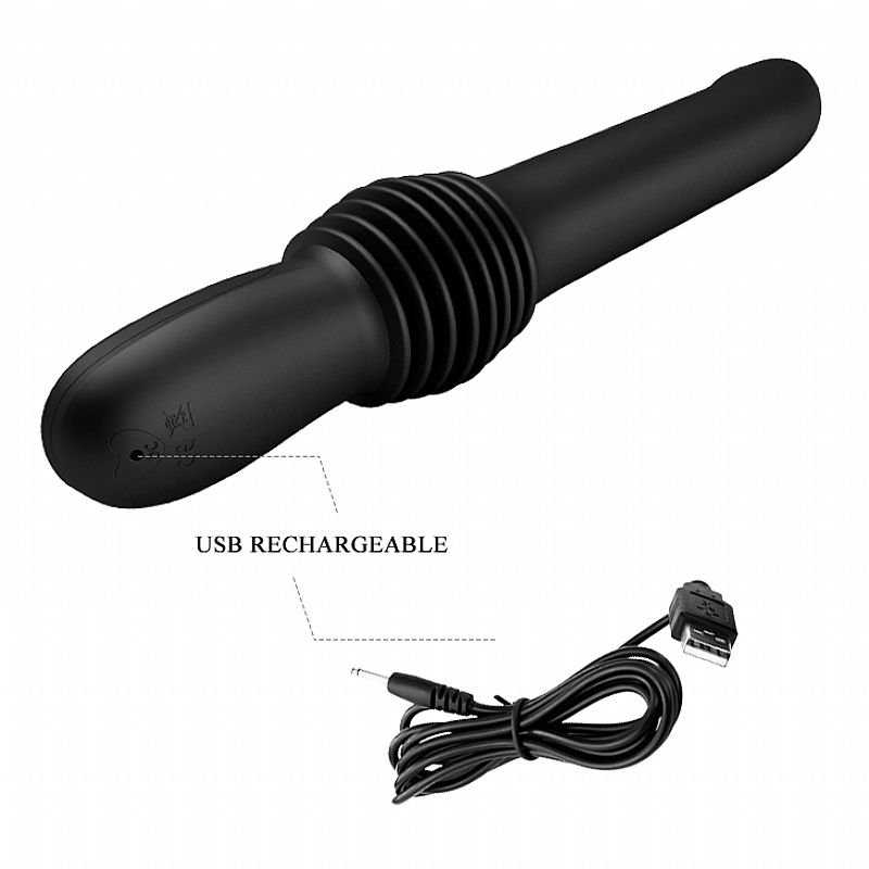 Vibrador de Ponto G com vai e vem - Pazuzu - Pretty love - Lilás