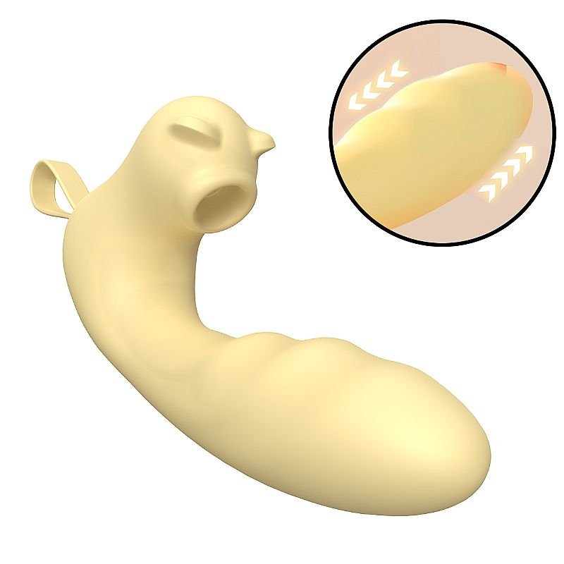 Vibrador de Ponto G com Vai e Vem / Pulsação - Adorable Joy - S-Hande
