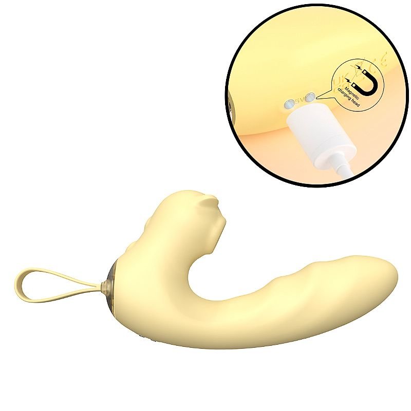 Vibrador de Ponto G com Vai e Vem / Pulsação - Adorable Joy - S-Hande