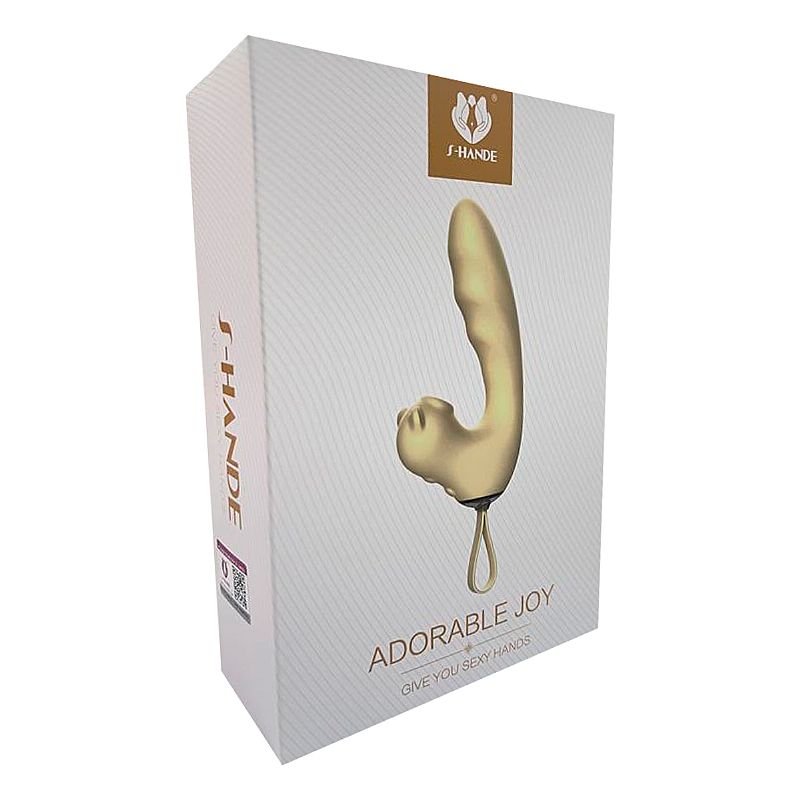 Vibrador de Ponto G com Vai e Vem / Pulsação - Adorable Joy - S-Hande