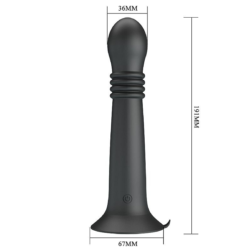 Vibrador de Ponto G com Vai e vem / Rotação na Ponta - Stellan - Pretty Love