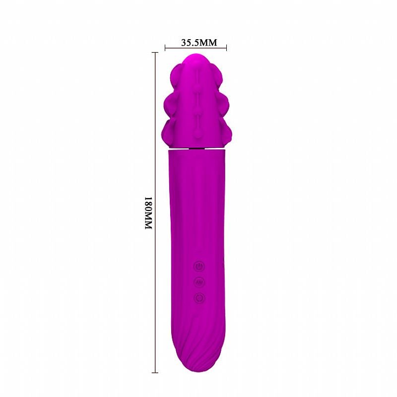 Vibrador de Ponto G - Dupla Rotação - Aaron - Recarregável via USB - Pretty Love