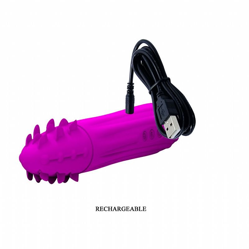 Vibrador de Ponto G - Dupla Rotação - Aaron - Recarregável via USB - Pretty Love